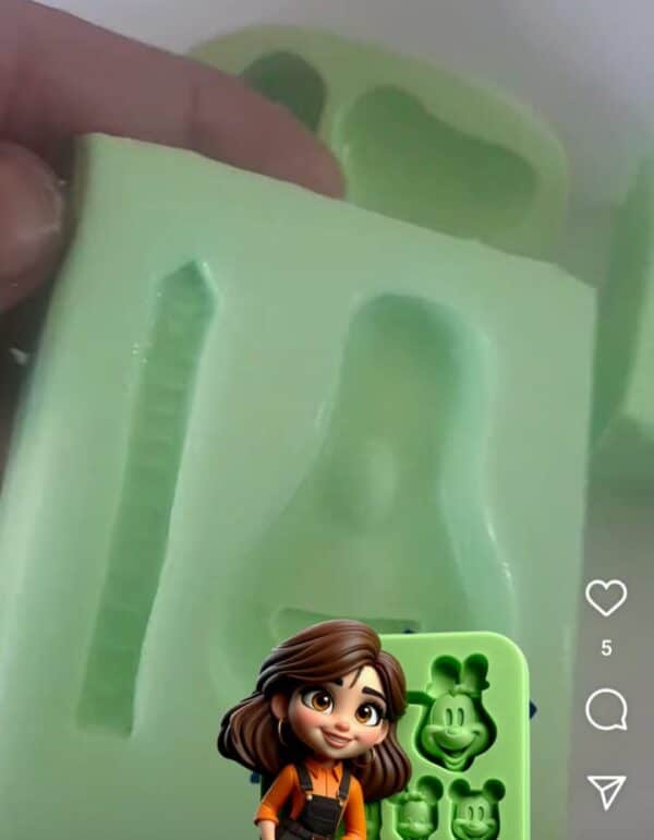 Molde de Silicone - Violão - Image 2